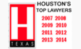 Houston's Top Lawyers | 2007, 2008,2009, 2010, 2010, 2011, 2012, 2013, 2014
